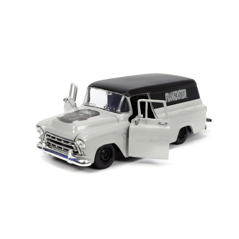 Chevrolet Suburban W/ Frankenstein's Figure HOLLYWOOD RIDES 1957 - Jada