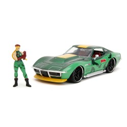 Chevrolet Corvette Stingray W/ Cammy Figure HOLLYWOOD RIDES 1969 - Jada