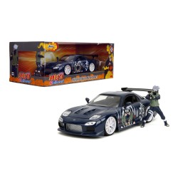 Mazda RX-7 W/Kakashi Figure HOLLYWOOD RIDES 1993 - Jada
