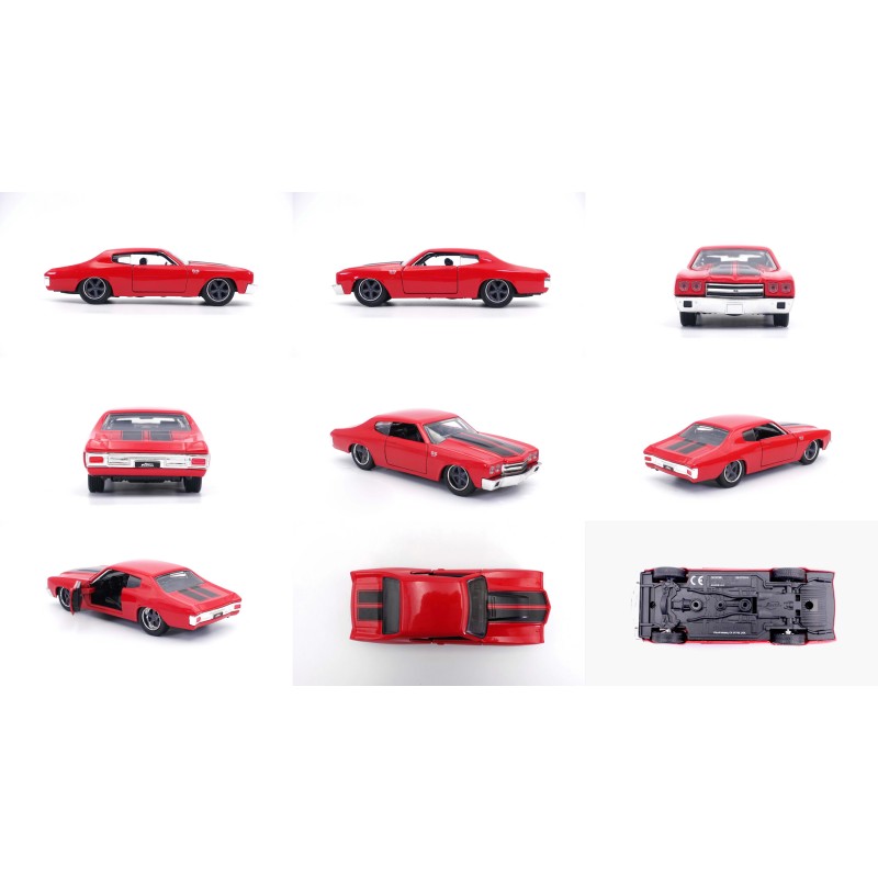 Twin Pack Porsche 911 GT3 RS / Chevrolet Chevelle SS FF - Jada