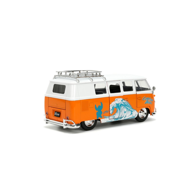 Volkswagen Bus W/ Stitch figure HOLLYWOOD RIDES 1961 - Jada