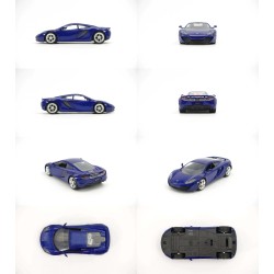 Twin Pack McLaren MP4 12C / Dodge Viper SRT FF - Jada