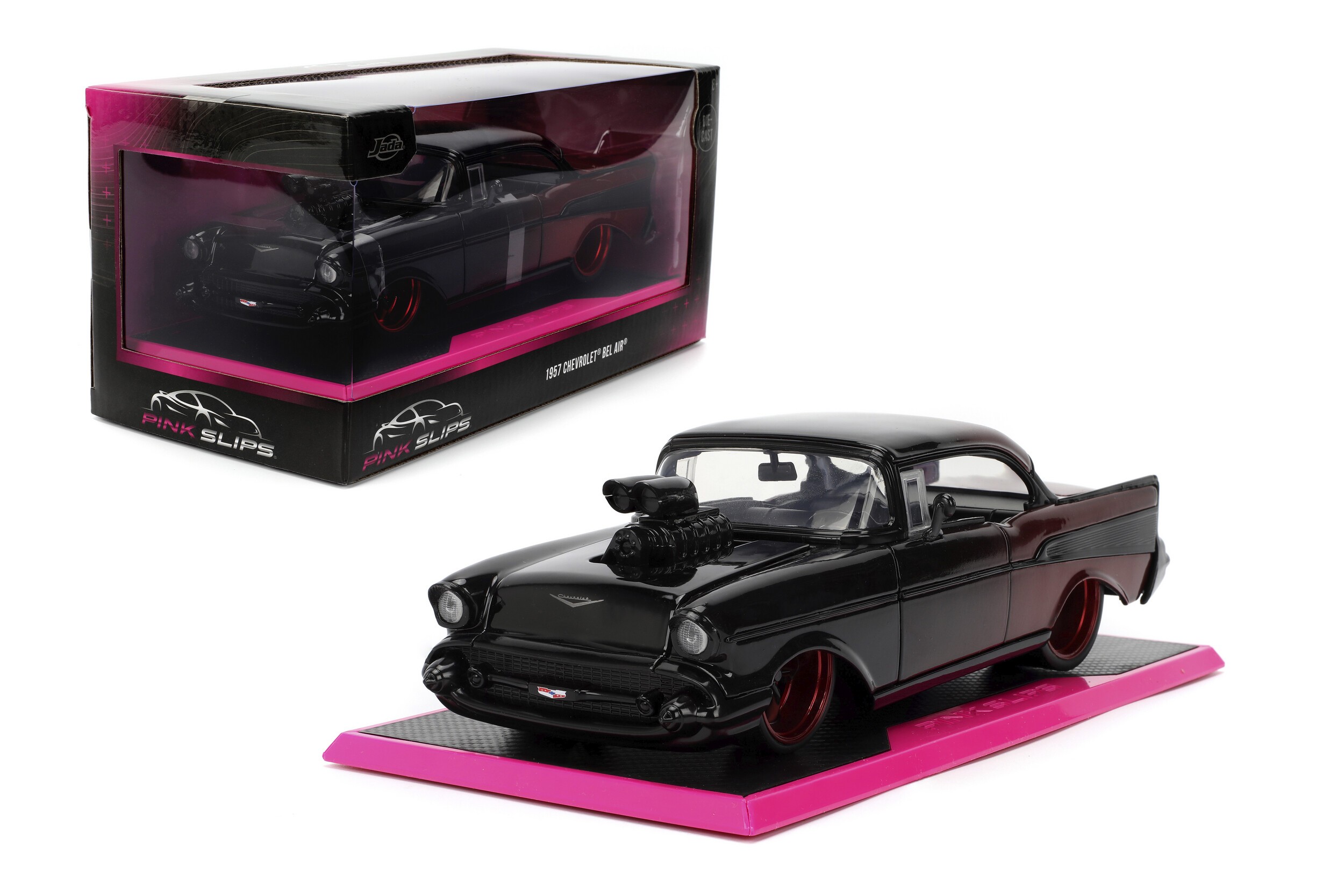 Chevrolet Bel Air PINK SLIPS 1957 - Jada