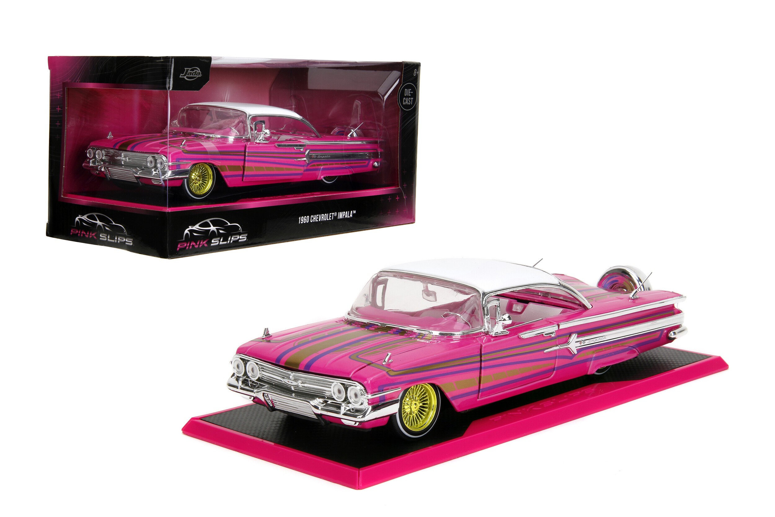 Jada pink slips ランボルギーニ& 1960 インパラ セット Jada pink slips ランボルギーニ& 1960 インパラ セット