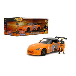 Honda S2000 W/Naruto Figure HOLLYWOOD RIDES - Jada