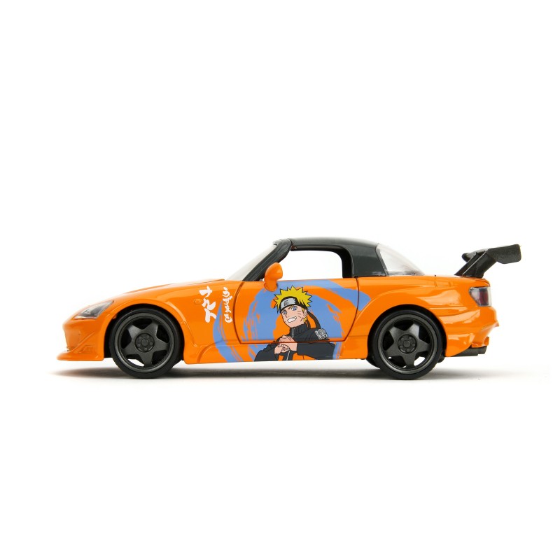 Honda S2000 W/Naruto Figure HOLLYWOOD RIDES - Jada