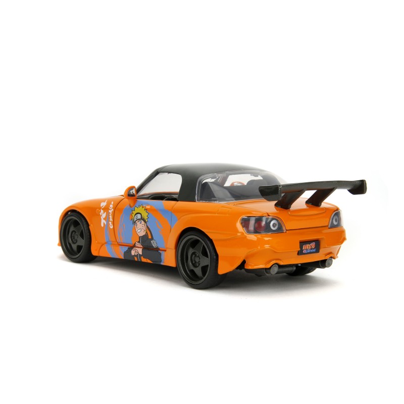 Honda S2000 W/Naruto Figure HOLLYWOOD RIDES - Jada