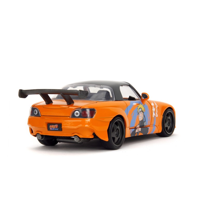 Honda S2000 W/Naruto Figure HOLLYWOOD RIDES - Jada