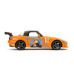 Honda S2000 W/Naruto Figure HOLLYWOOD RIDES - Jada