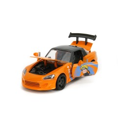 Honda S2000 W/Naruto Figure HOLLYWOOD RIDES - Jada