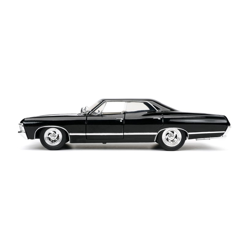 Chevrolet Impala W/Dean Winchester Figure HOLLYWOOD RIDES 1967 - Jada