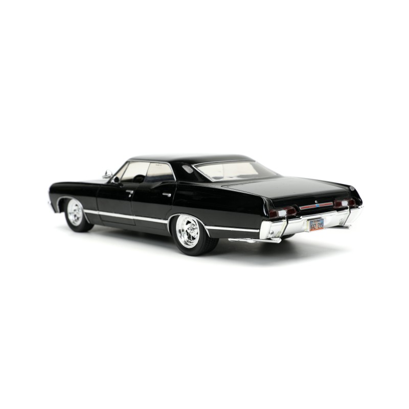 Chevrolet Impala W/Dean Winchester Figure HOLLYWOOD RIDES 1967 - Jada