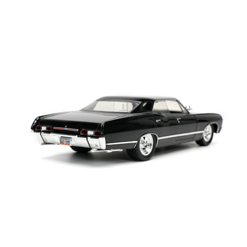 Chevrolet Impala W/Dean Winchester Figure HOLLYWOOD RIDES 1967 - Jada