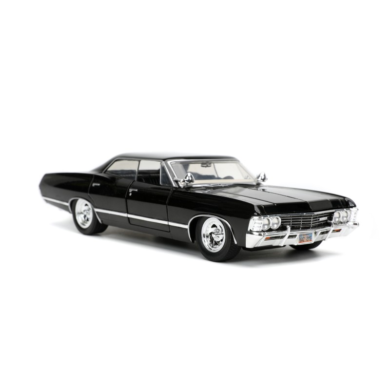 Chevrolet Impala W/Dean Winchester Figure HOLLYWOOD RIDES 1967 - Jada