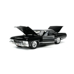 Chevrolet Impala W/Dean Winchester Figure HOLLYWOOD RIDES 1967 - Jada
