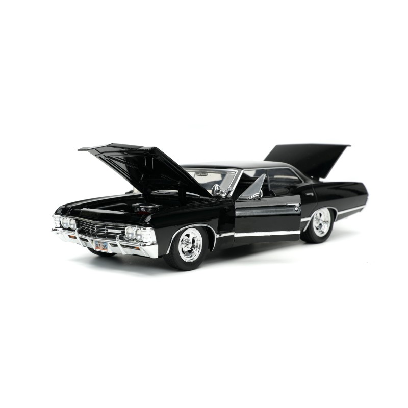 Chevrolet Impala W/Dean Winchester Figure HOLLYWOOD RIDES 1967 - Jada