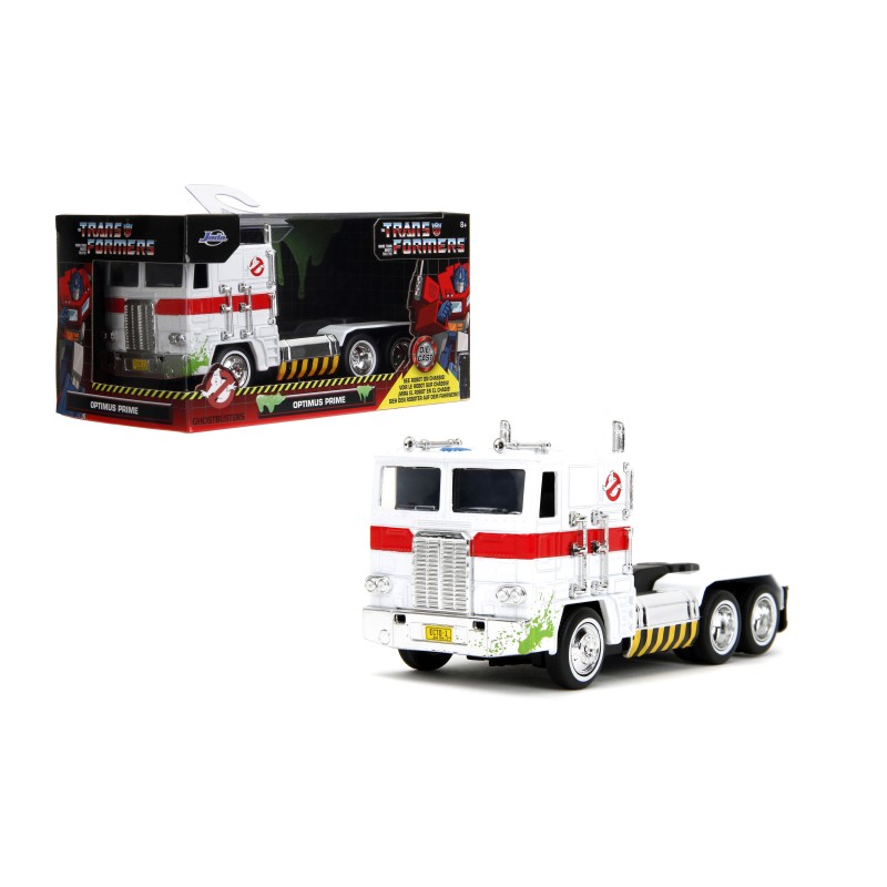 Optimus Prime G1 Transformers x ECTO-1 - Jada