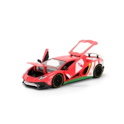 Lamborghini Aventador SV W/Knuckles figure HOLLYWOOD RIDES - Jada