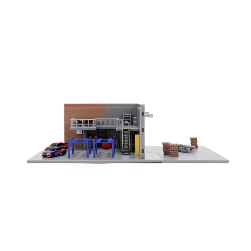 Han's Garage Diorama W/2 vehicles FF - Jada
