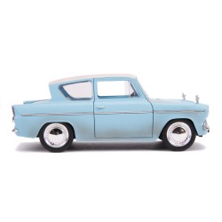 Ford Anglia W/Harry Potter Figure HOLLYWOOD RIDES 1959 - Jada
