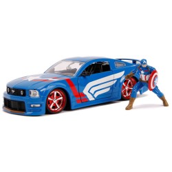 Ford Mustang W/Captain America MARVEL 2006 - Jada