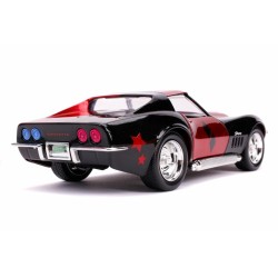 Chevrolet Chevy Corvette Stingray W/Harley Quinn Figure DC COMICS 1969 - Jada
