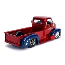 Chevrolet Chevy COE Pick Up W/Wonder Woman Figure DC COMICS 1952 - Jada