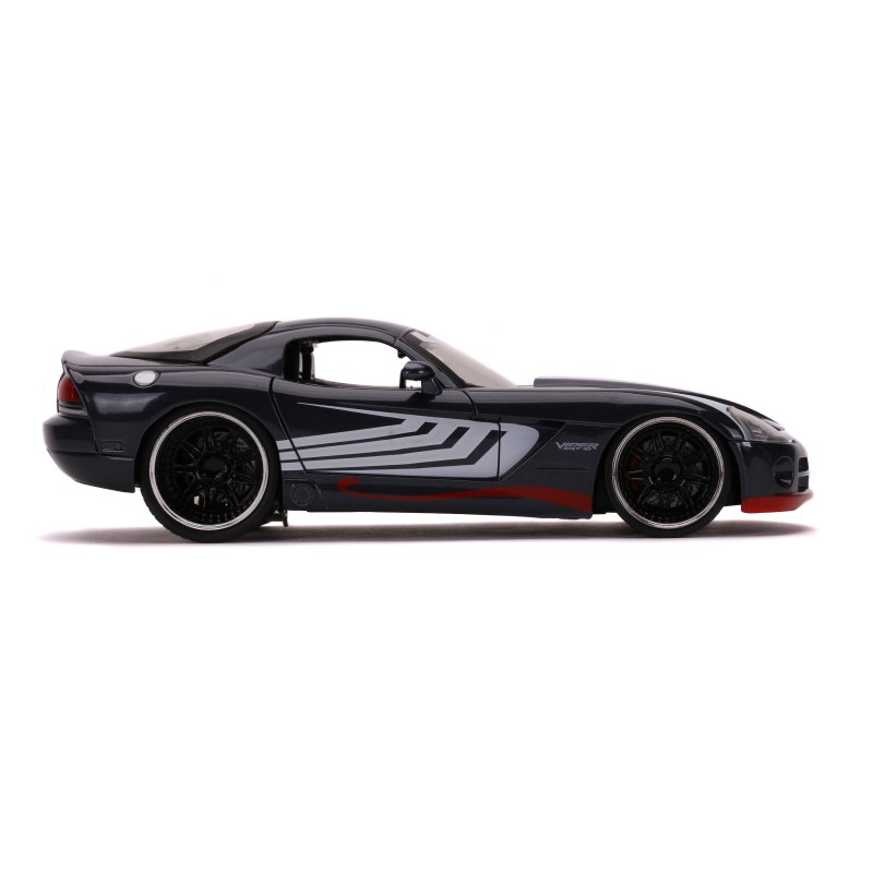 Dodge Viper W/Venom Figure MARVEL 2008 - Jada