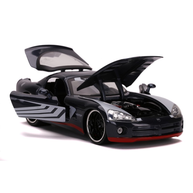 Dodge Viper W/Venom Figure MARVEL 2008 - Jada