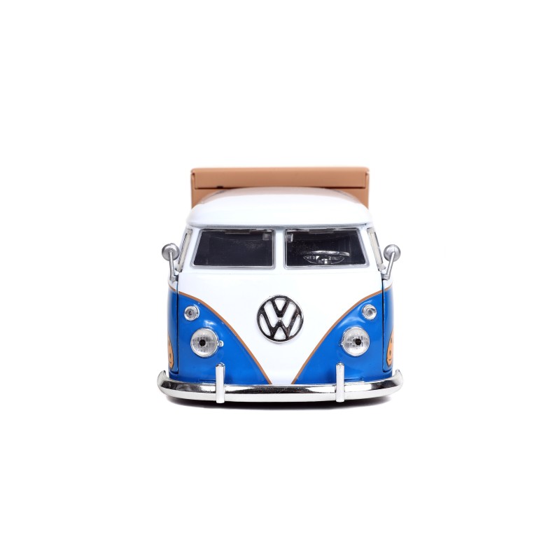 Volkswagen Bus W/ Cookie Monster's Figure HOLLYWOOD RIDES 1963 - Jada