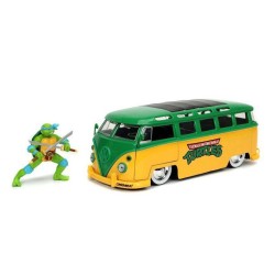 Volkswagen Bus W/Leonardo Figure HOLLYWOOD RIDES 1963 - Jada