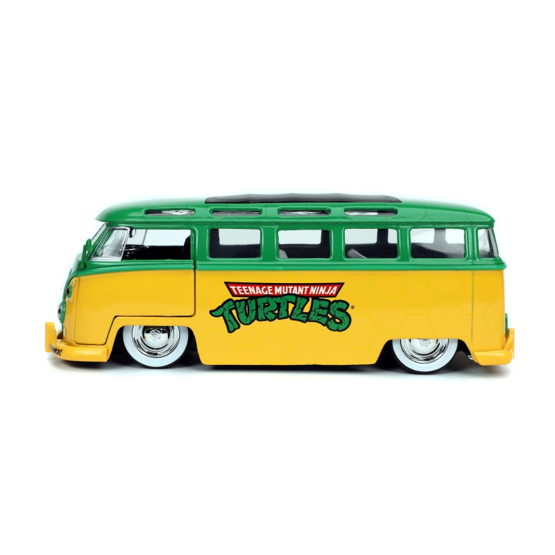 Volkswagen Bus W/Leonardo Figure HOLLYWOOD RIDES 1963 - Jada