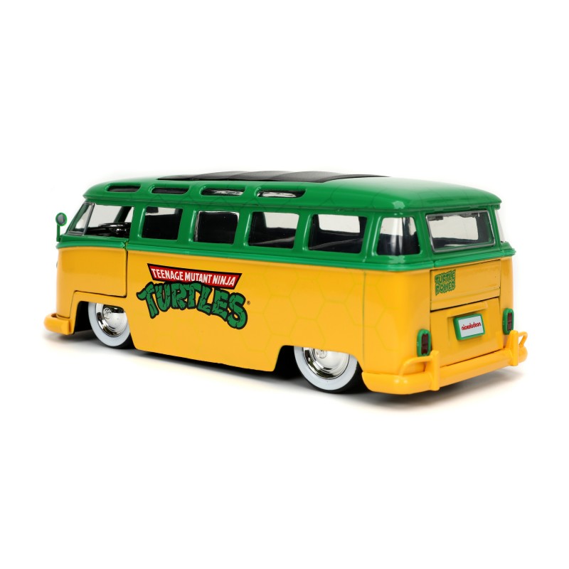 Volkswagen Bus W/Leonardo Figure HOLLYWOOD RIDES 1963 - Jada