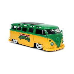 Volkswagen Bus W/Leonardo Figure HOLLYWOOD RIDES 1963 - Jada