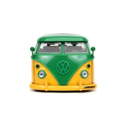 Volkswagen Bus W/Leonardo Figure HOLLYWOOD RIDES 1963 - Jada