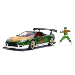 Honda NSX Type R W/Green Ranger HOLLYWOOD RIDES 2002 - Jada Honda NSX Type R W/Green Ranger HOLLYWOOD RIDES 2002 - Jada