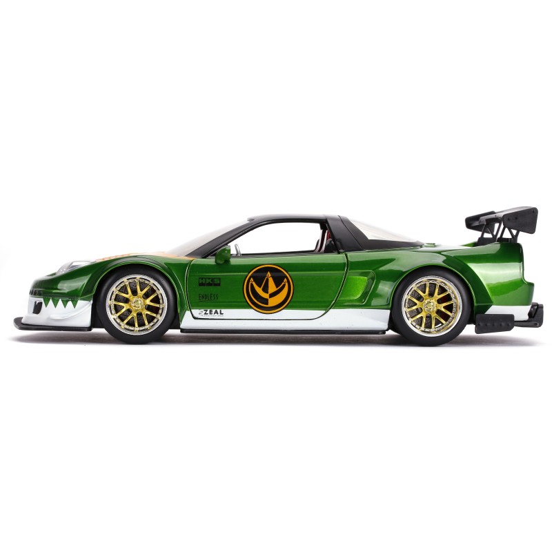 Honda NSX Type R W/Green Ranger HOLLYWOOD RIDES 2002 - Jada Honda NSX Type R W/Green Ranger HOLLYWOOD RIDES 2002 - Jada
