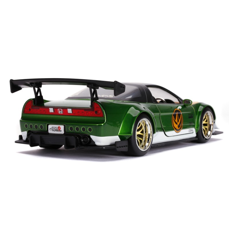 Honda NSX Type R W/Green Ranger HOLLYWOOD RIDES 2002 - Jada Honda NSX Type R W/Green Ranger HOLLYWOOD RIDES 2002 - Jada