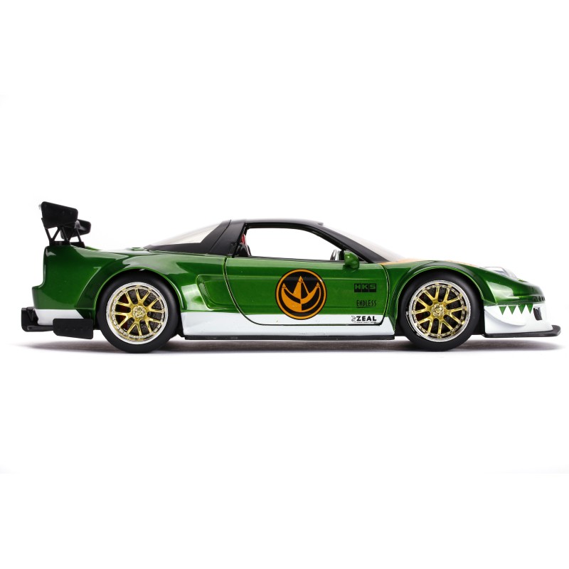 Honda NSX Type R W/Green Ranger HOLLYWOOD RIDES 2002 - Jada Honda NSX Type R W/Green Ranger HOLLYWOOD RIDES 2002 - Jada