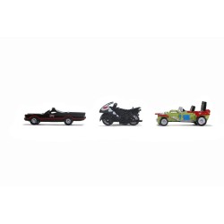 Vehicle Batman Classic 3 pack DC COMICS - Jada