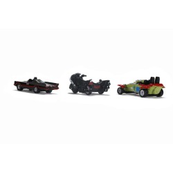Vehicle Batman Classic 3 pack DC COMICS - Jada