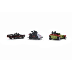 Vehicle Batman Classic 3 pack DC COMICS - Jada