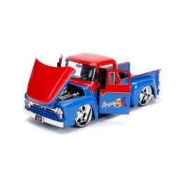 Ford F100 W/Super Girl Figure DC COMICS 1956 - Jada