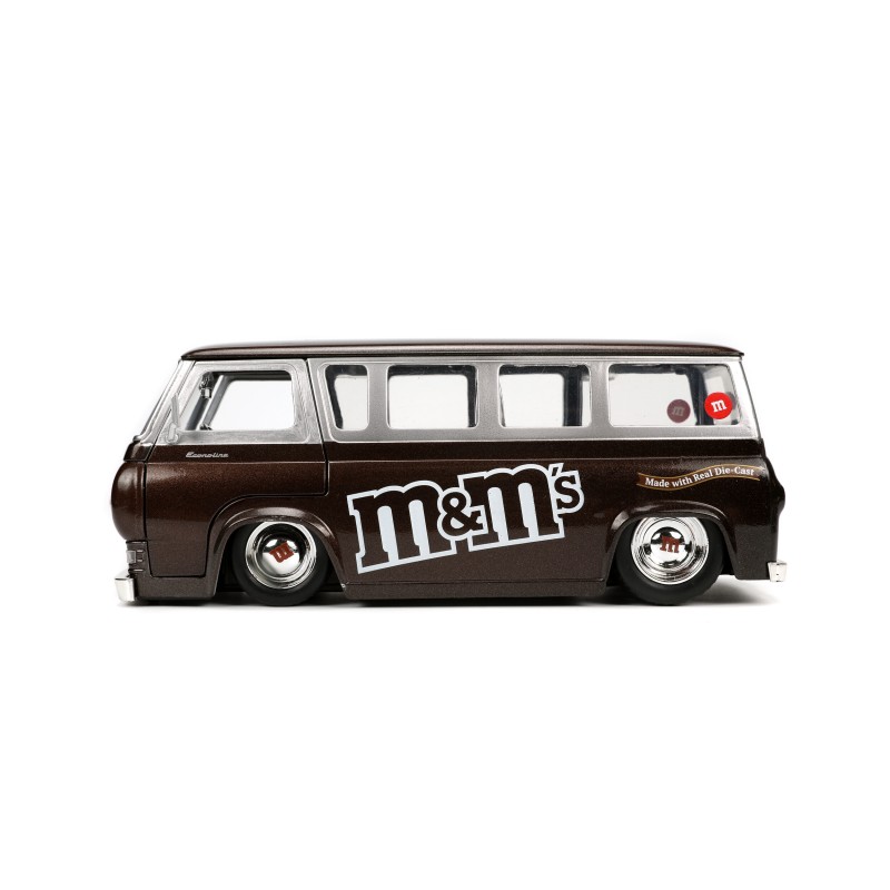 Ford Econoline Bus W/M&M's Red Figure HOLLYWOOD RIDES 1965 - Jada