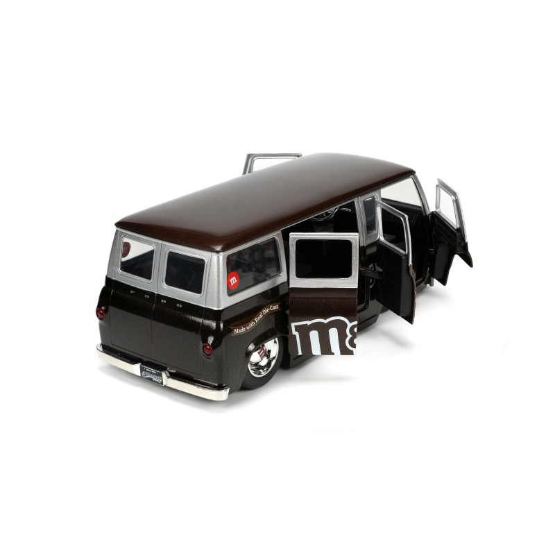 Ford Econoline Bus W/M&M's Red Figure HOLLYWOOD RIDES 1965 - Jada