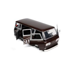 Ford Econoline Bus W/M&M's Red Figure HOLLYWOOD RIDES 1965 - Jada