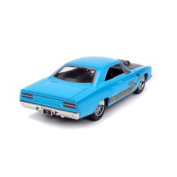 Plymouth Road Runner W/Wile E. Coyote Figure HOLLYWOOD RIDES 1970 - Jada