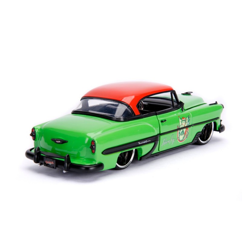 Chevrolet Chevy Bel Air Hard Top W/Poison Ivy Figure DC COMICS 1953 - Jada
