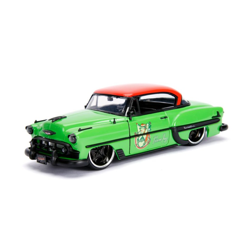 Chevrolet Chevy Bel Air Hard Top W/Poison Ivy Figure DC COMICS 1953 - Jada