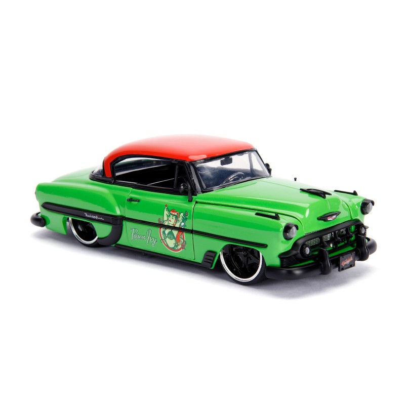 Chevrolet Chevy Bel Air Hard Top W/Poison Ivy Figure DC COMICS 1953 - Jada